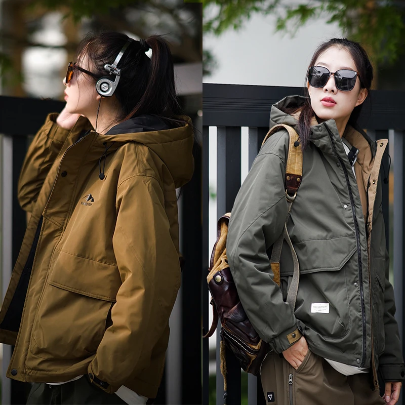 户外棉服男款冬季休闲百搭韩版工装外套上班族男装冬款夹克棉袄潮