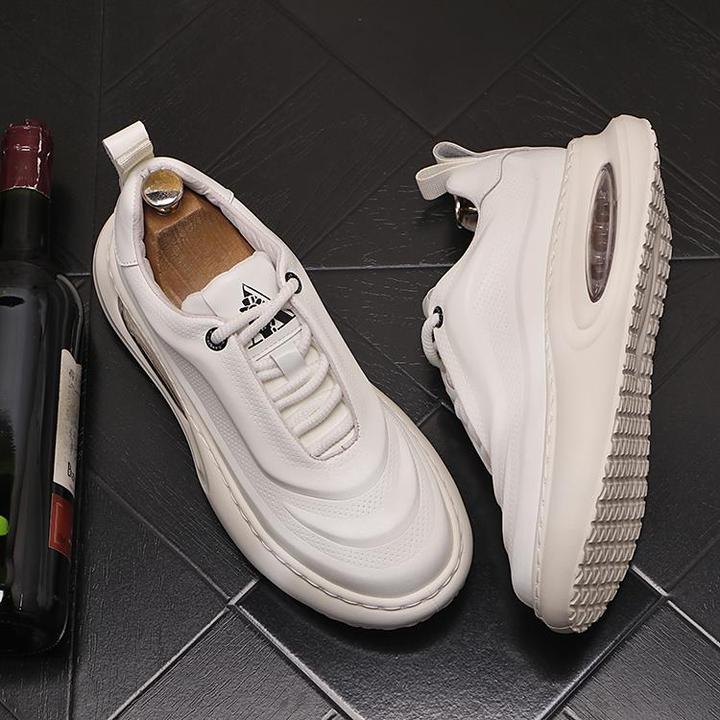 时尚男鞋秋季透气2023新款潮流百搭增高老爹鞋男士休闲运动潮鞋子