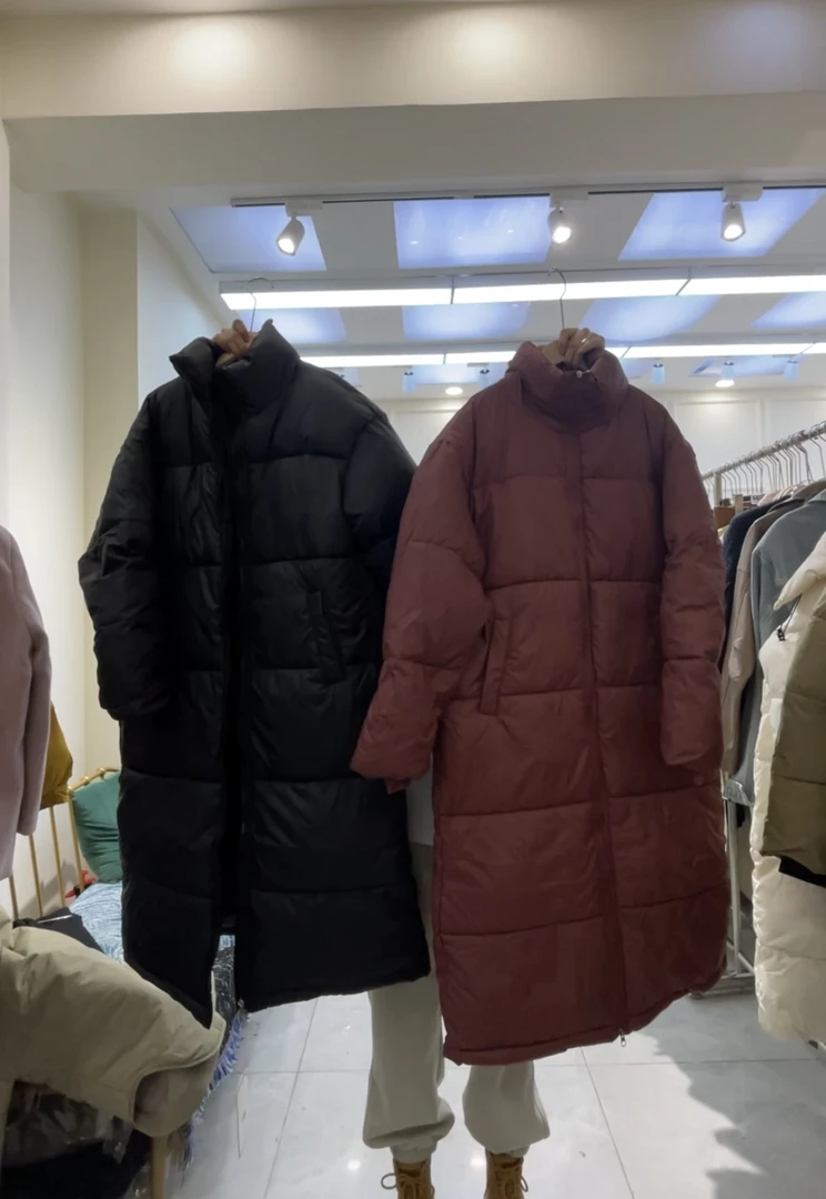 新款长款韩版棉服