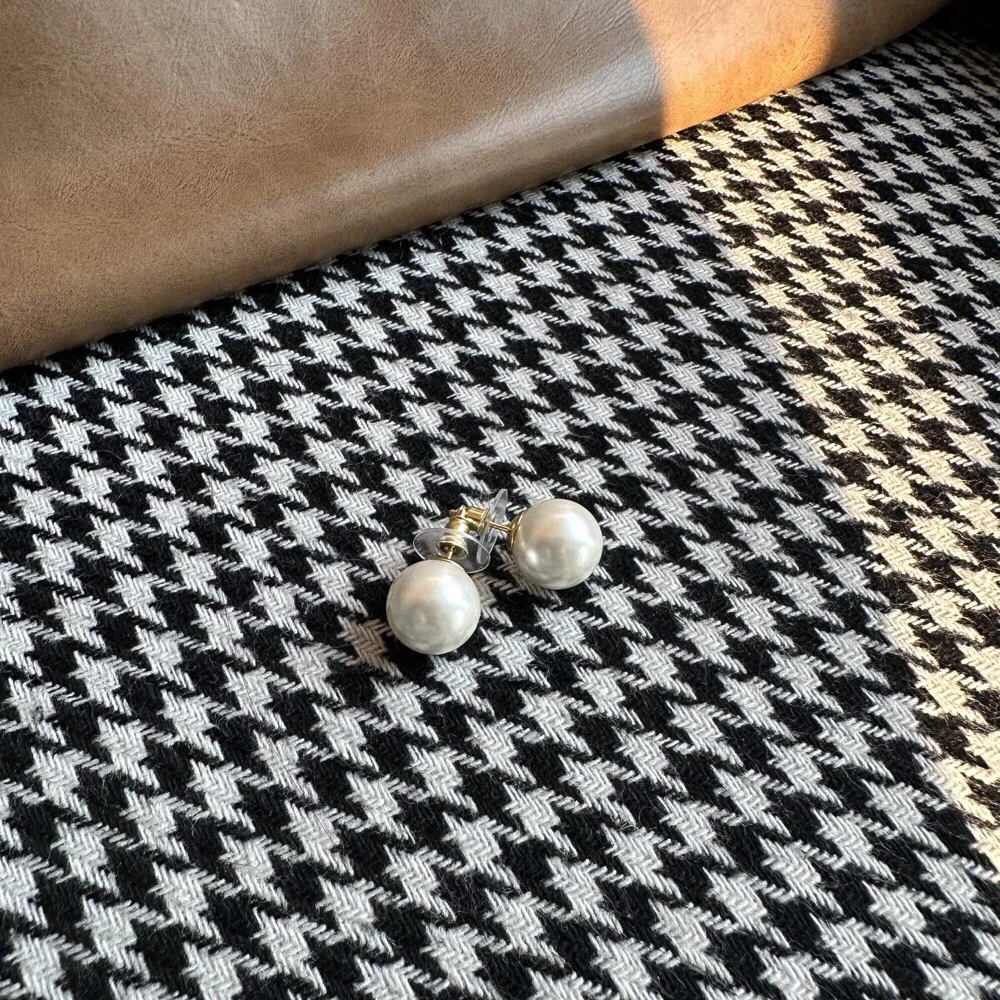 非金属仿珍珠耳饰 【金秀秀】【深圳高端货】1503新款珍珠耳钉