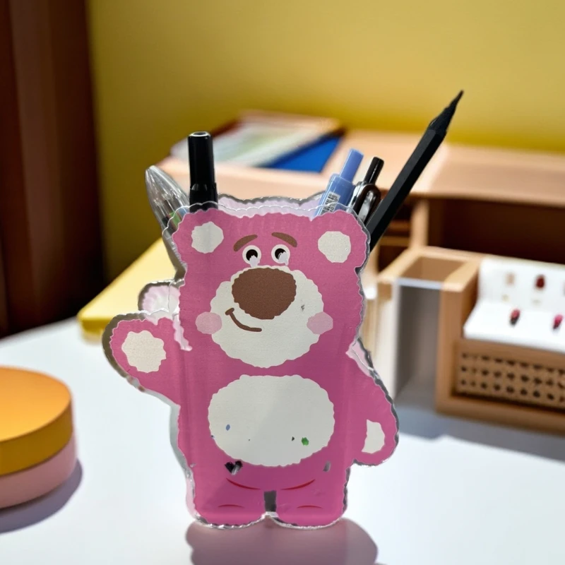 【卡通笔筒】亚克力卡通笔筒可爱 随机图案