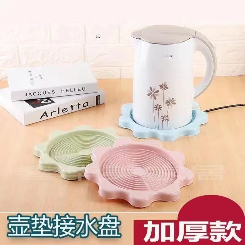 素色热水壶垫子开水瓶垫暖水壶托盘家用热水瓶防热垫隔热垫
