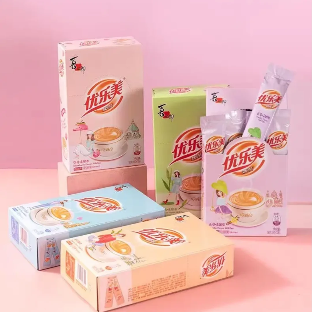 U.Loveit/优乐美低糖奶茶19克*10条固体速溶饮料下午茶冲泡