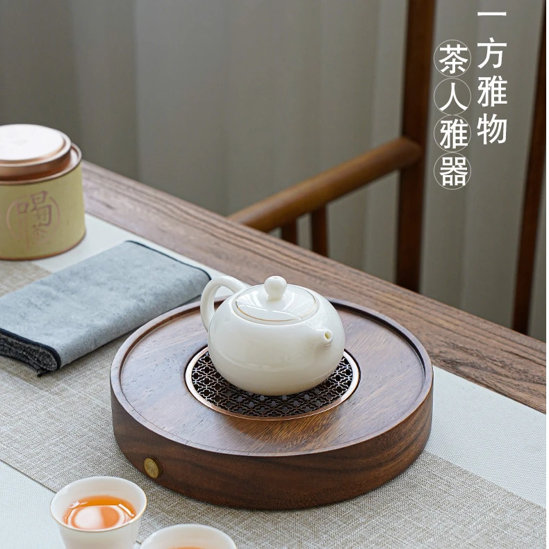 木质茶盘干湿两用干泡茶台旅行茶盘茶具托盘排水式功夫茶具竹茶海