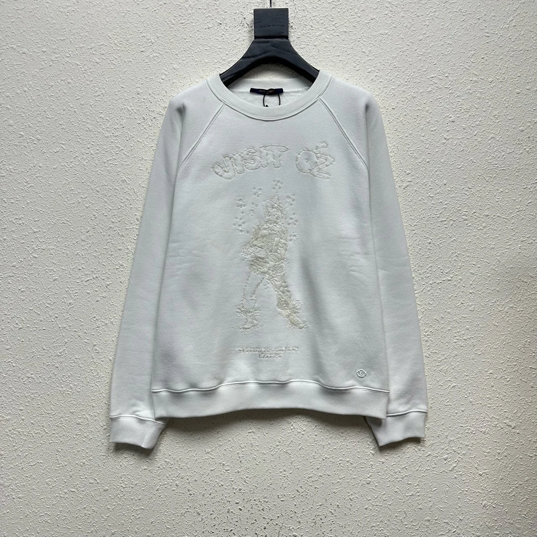 LOUIS VUITTON LV绿野仙踪人物刺绣卫衣 尺码/M 成色/全新 DY9961