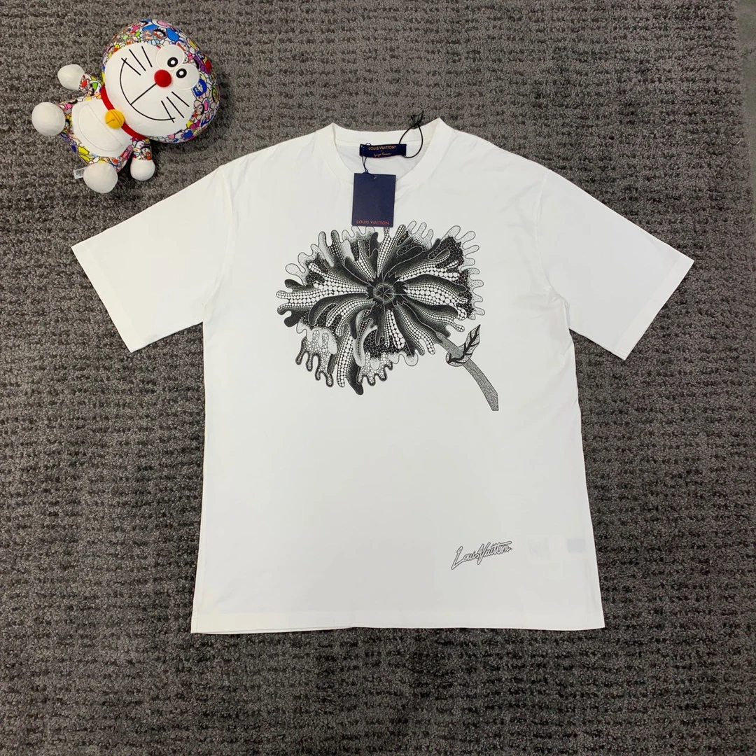 LOUIS VUITTON LV 草间弥生联名短袖尺码/XXL成色/全新DY8353