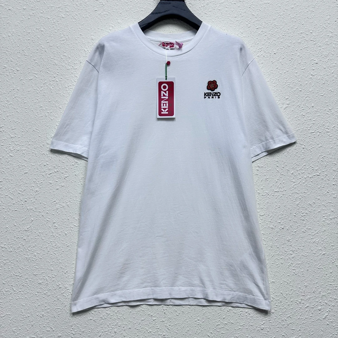 KENZO 海棠花刺绣 白色 短袖 尺码/M 成色/全新带吊无试穿 XJ0241
