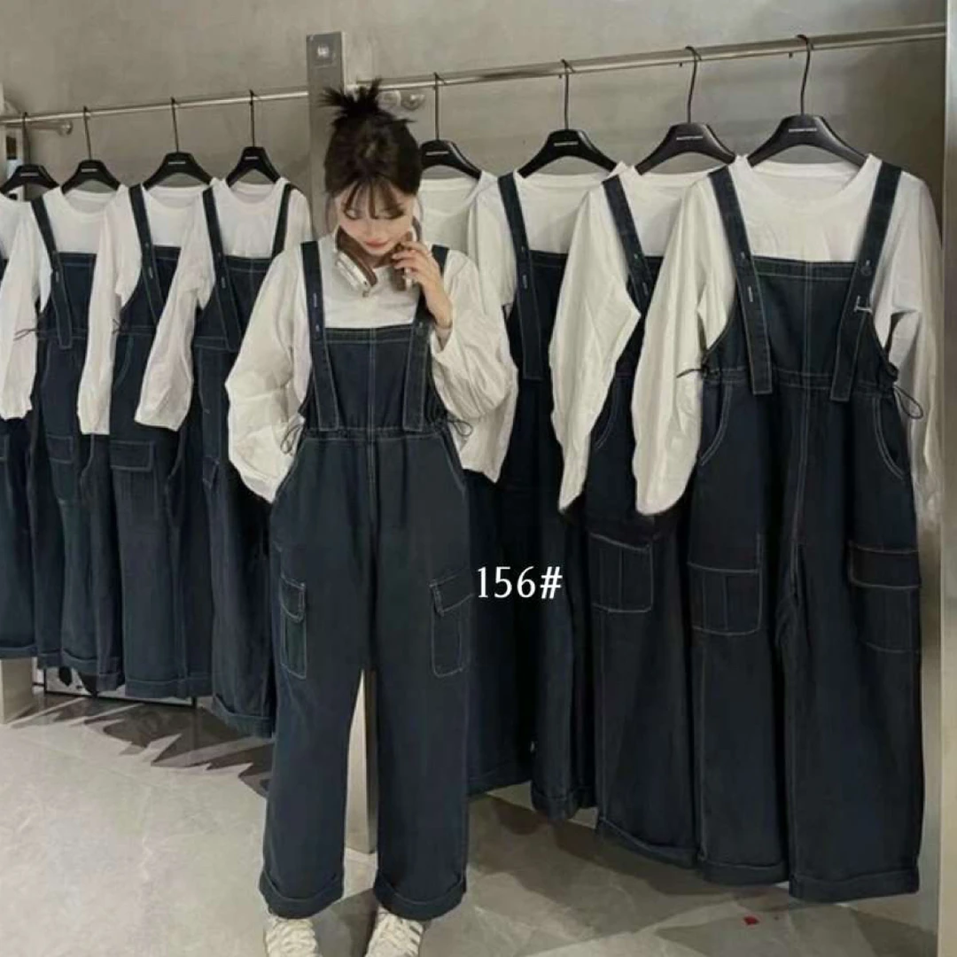 新疆包邮-156#赔钱清货no退换时尚百搭休闲背带裤