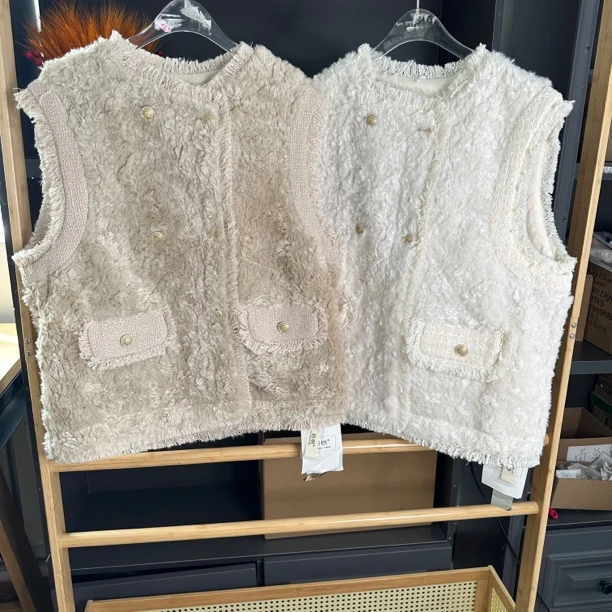 新疆包邮【衣长63】-C26571#时尚百搭休闲马夹