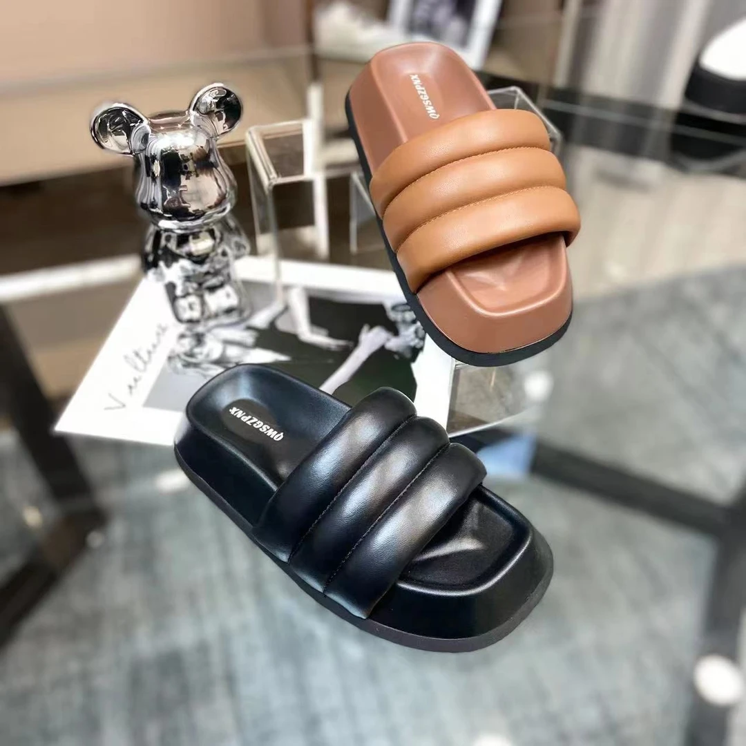 c链接秦伟手工女鞋直播间欧货真皮富力女鞋