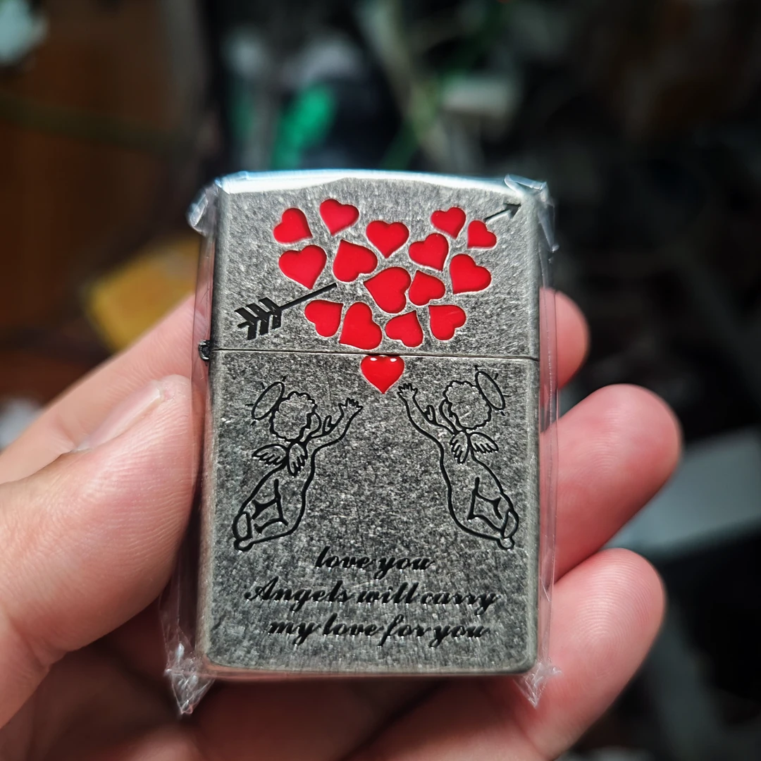 佐罗 古银一箭倾心防风煤油打火机