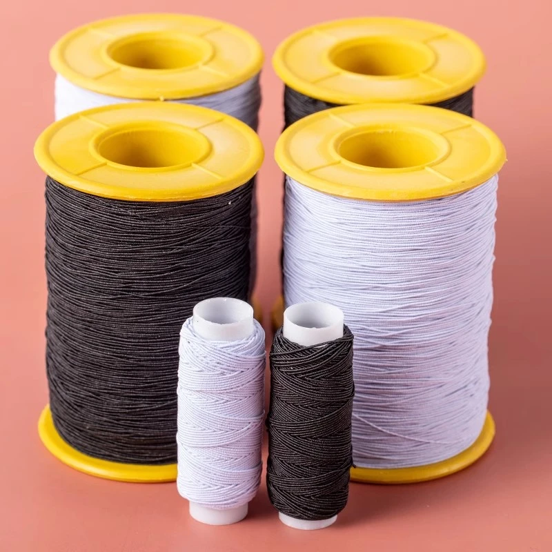 超细松紧线高弹力耐用缝纫机专用底线0.5mm弹力线缝衣服圆橡皮筋