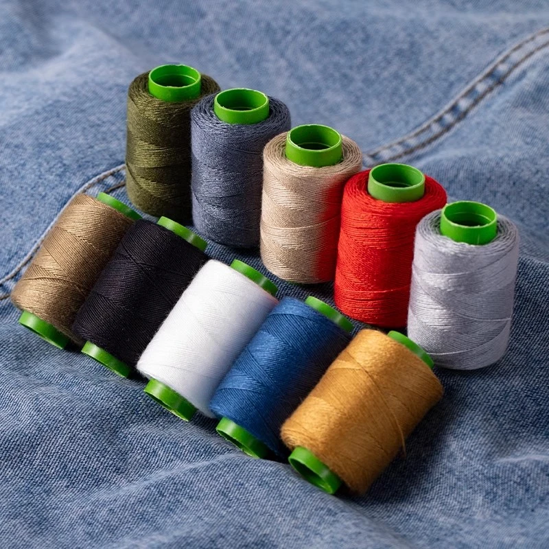 10色手缝加粗线 203缝纫机线 结实的牛仔线缝被子线