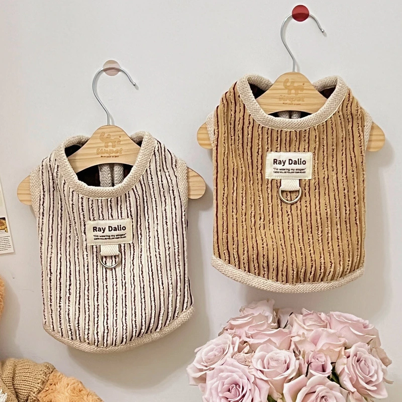 冬装新款ins风宠物狗狗加绒保暖衣服泰迪比熊雪纳瑞贵宾马甲