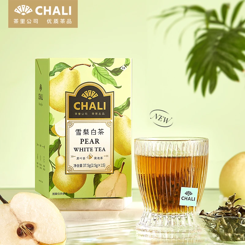 【雪梨白茶】CHALI茶里清润解腻花果茶原叶袋泡茶冲泡果味网红饮品