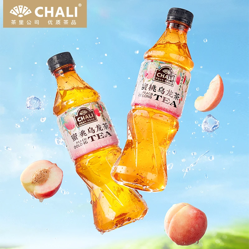 【活动专属】CHALI蜜桃乌龙鲜萃茶果茶即饮清爽果汁瓶装茶饮料