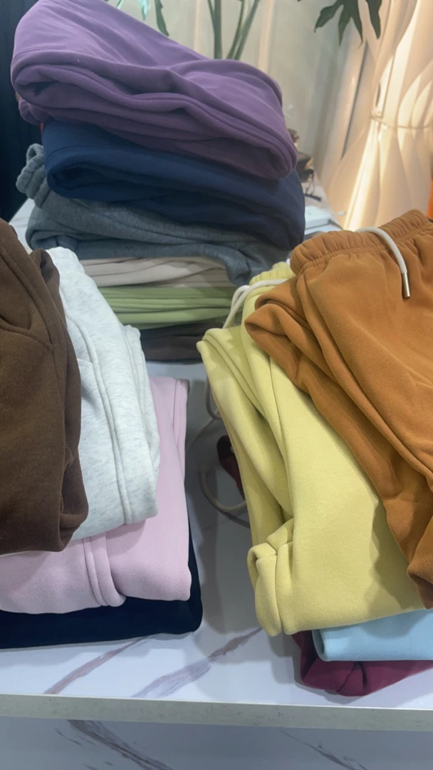 韩国奥粒绒女士束脚卫裤小个子休闲显瘦运动裤加绒加厚