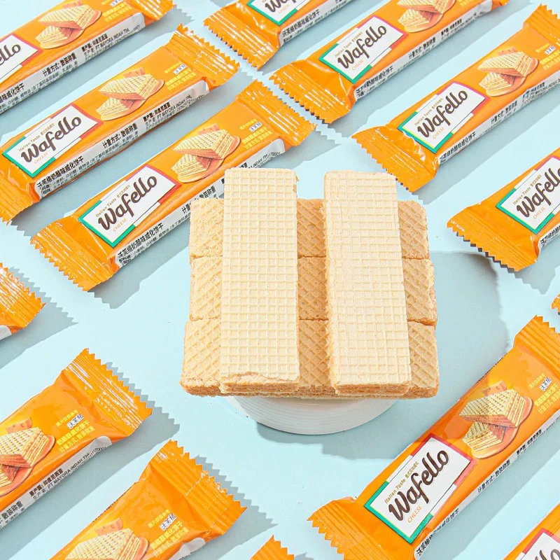 奶酪味威化饼干