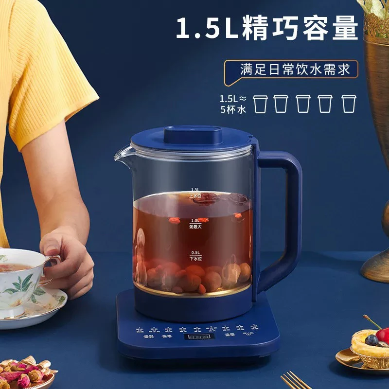 （杜）蓝白盒烧水壶/304不锈钢