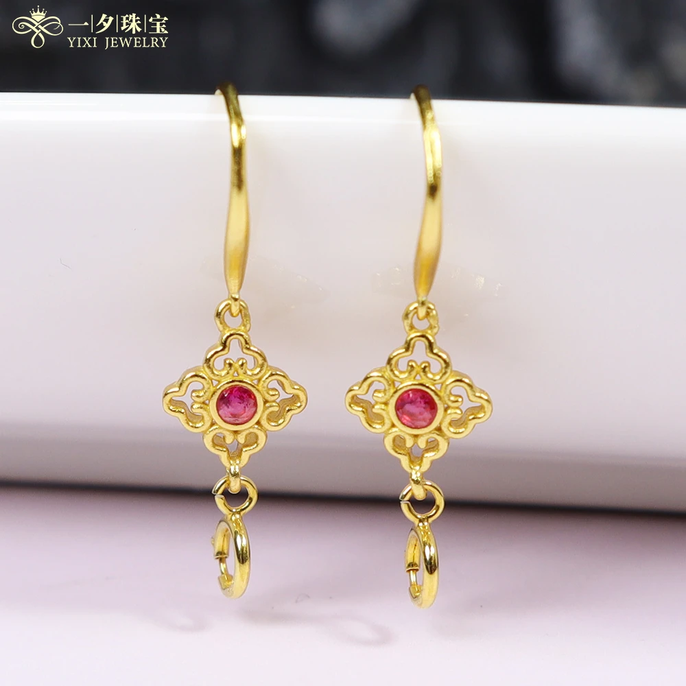 925银耳饰 【一夕珠宝】DIY耳饰 耳扣 气质百搭款