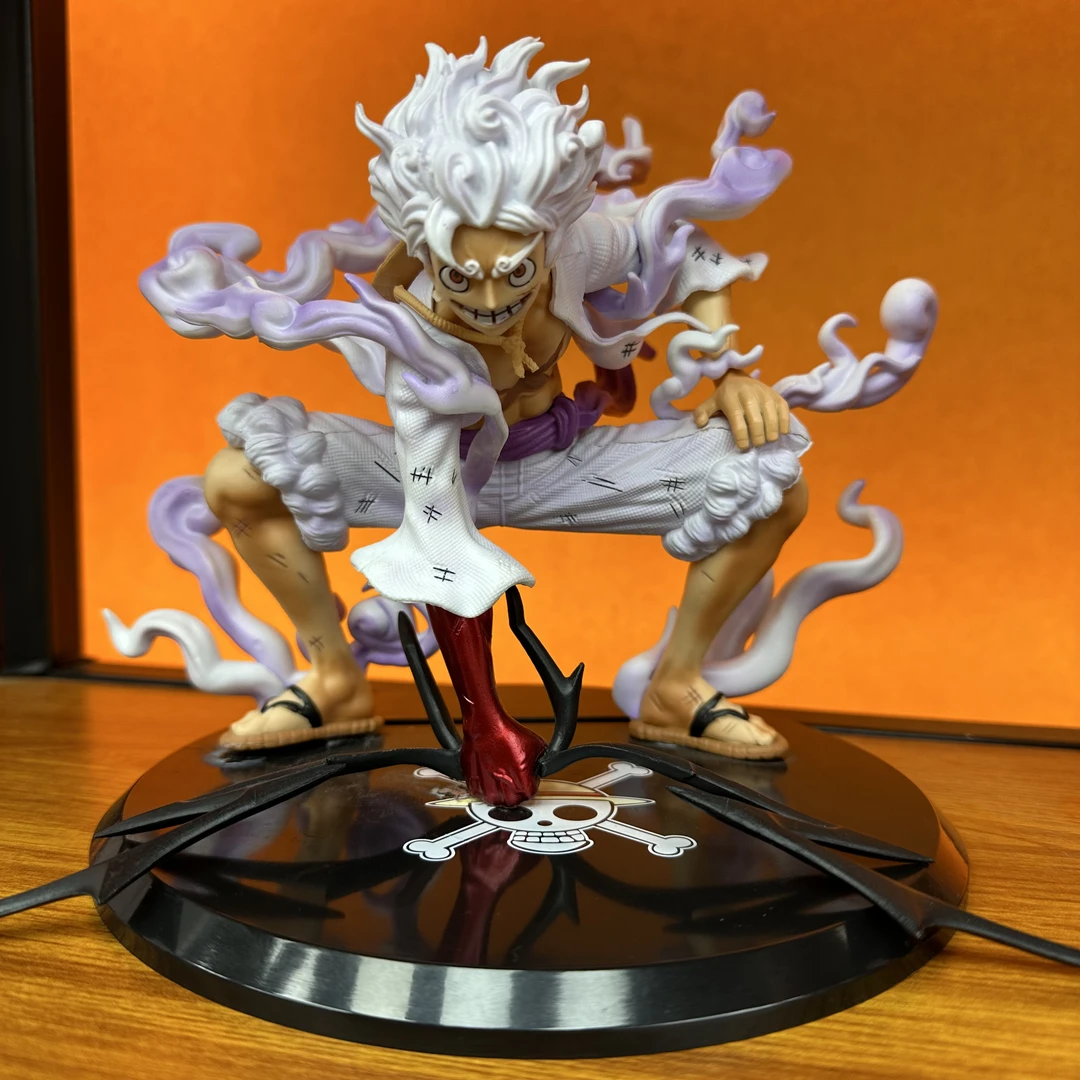 海贼王 尼卡路飞 果实觉醒五档战斗动漫模型雕像手办摆件