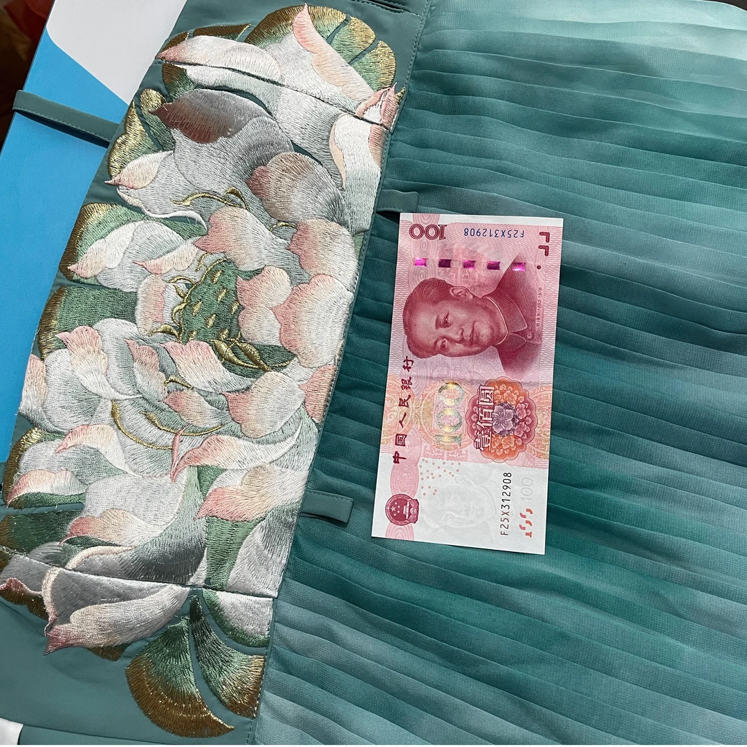 白帝南歌原创设计重工绣花立体裁剪夏未眠单诃子裙