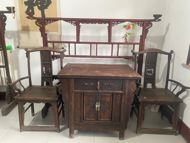 蝴蝶柜 老榆木材质 一物一改链接