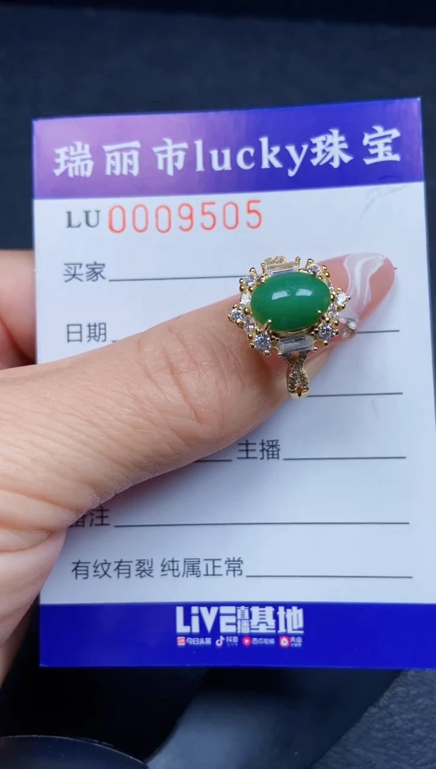 【闪购商品】翡翠颈饰银S925镶嵌9505