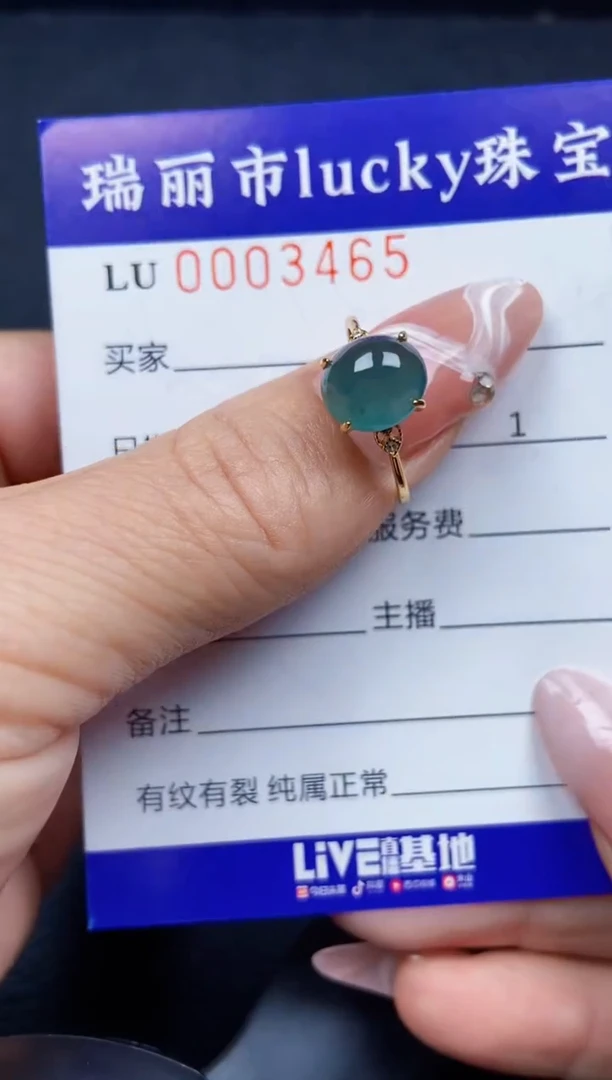 【闪购商品】翡翠颈饰银S925镶嵌3465