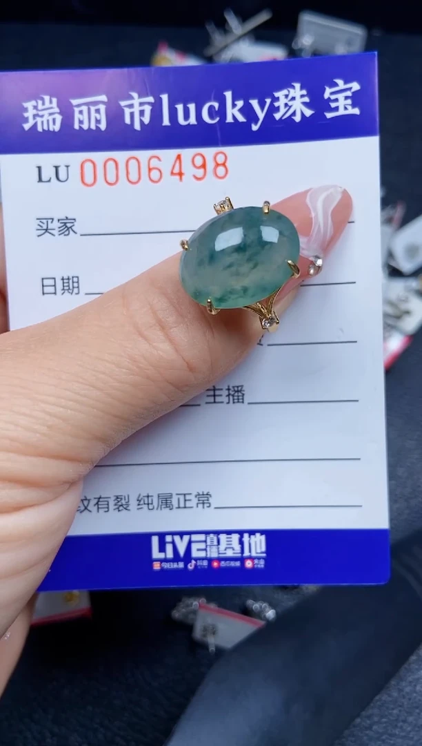 【闪购商品】翡翠颈饰银S925镶嵌6498