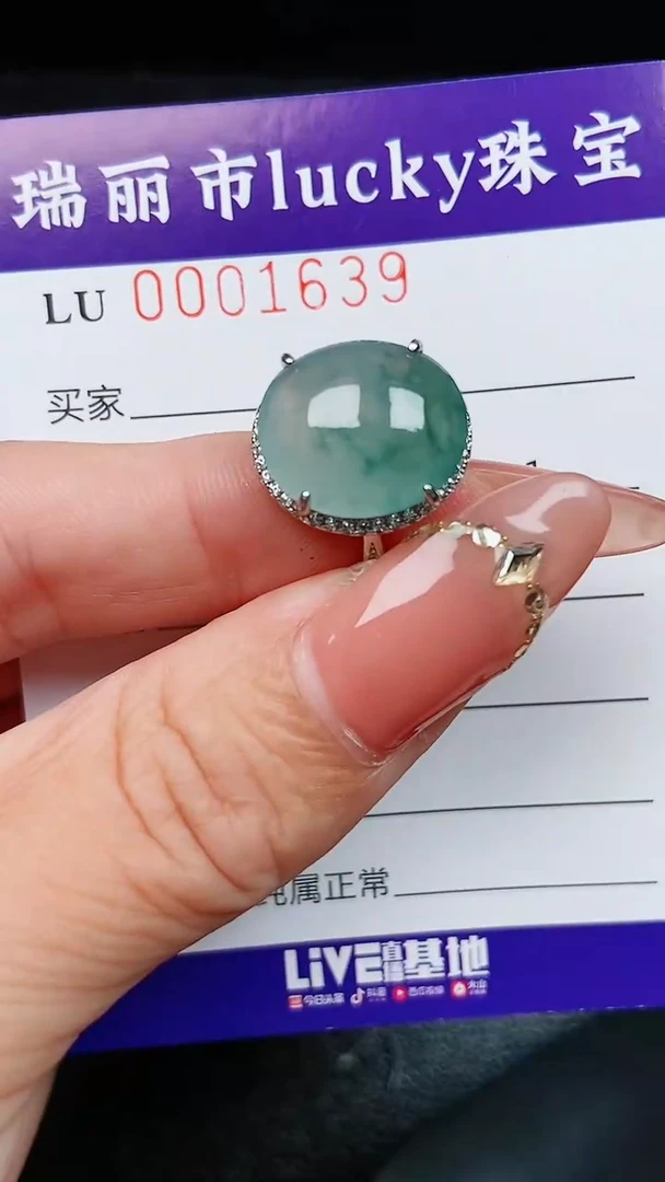 【闪购商品】翡翠颈饰银S925镶嵌1639