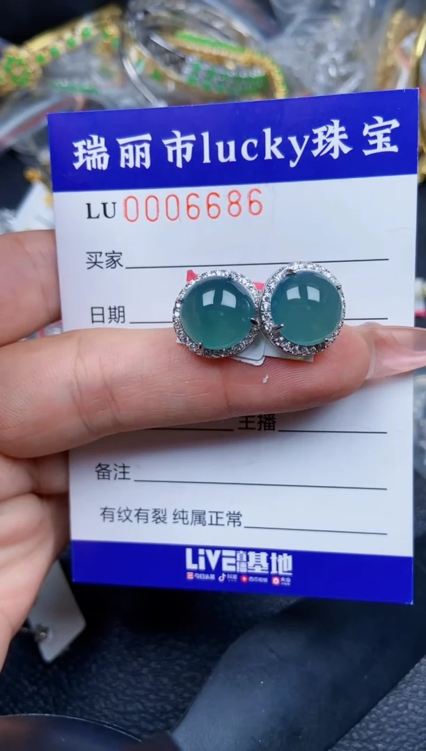 【闪购商品】翡翠颈饰银S925镶嵌6686