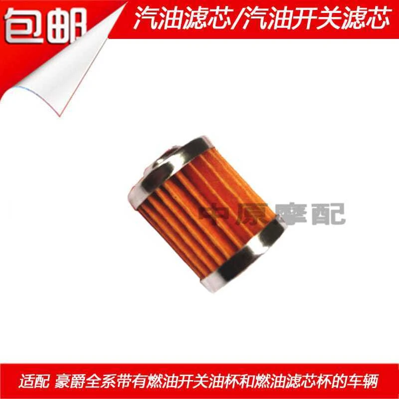 适配豪爵银豹钻豹太子海王福丽金红蓝巨星天鹰悦星燃油汽油滤芯