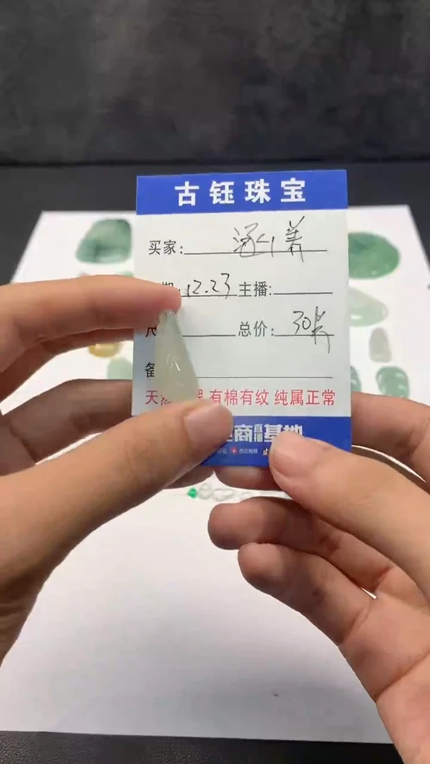 【闪购商品】翡翠颈饰未镶嵌福贝