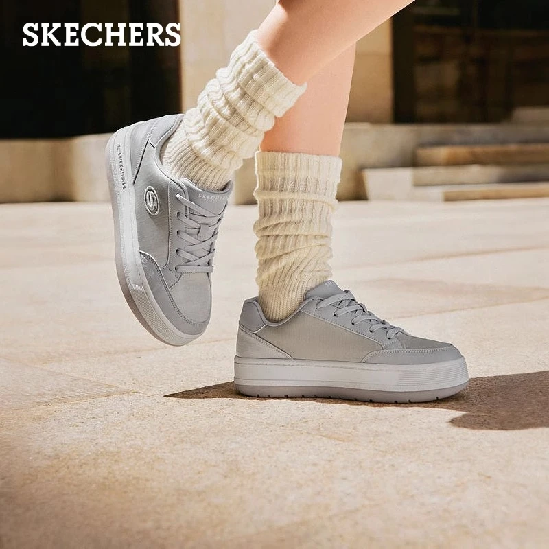 斯凯奇舒适时尚休闲潮流经典款百搭女士时尚休闲板鞋运动鞋177770