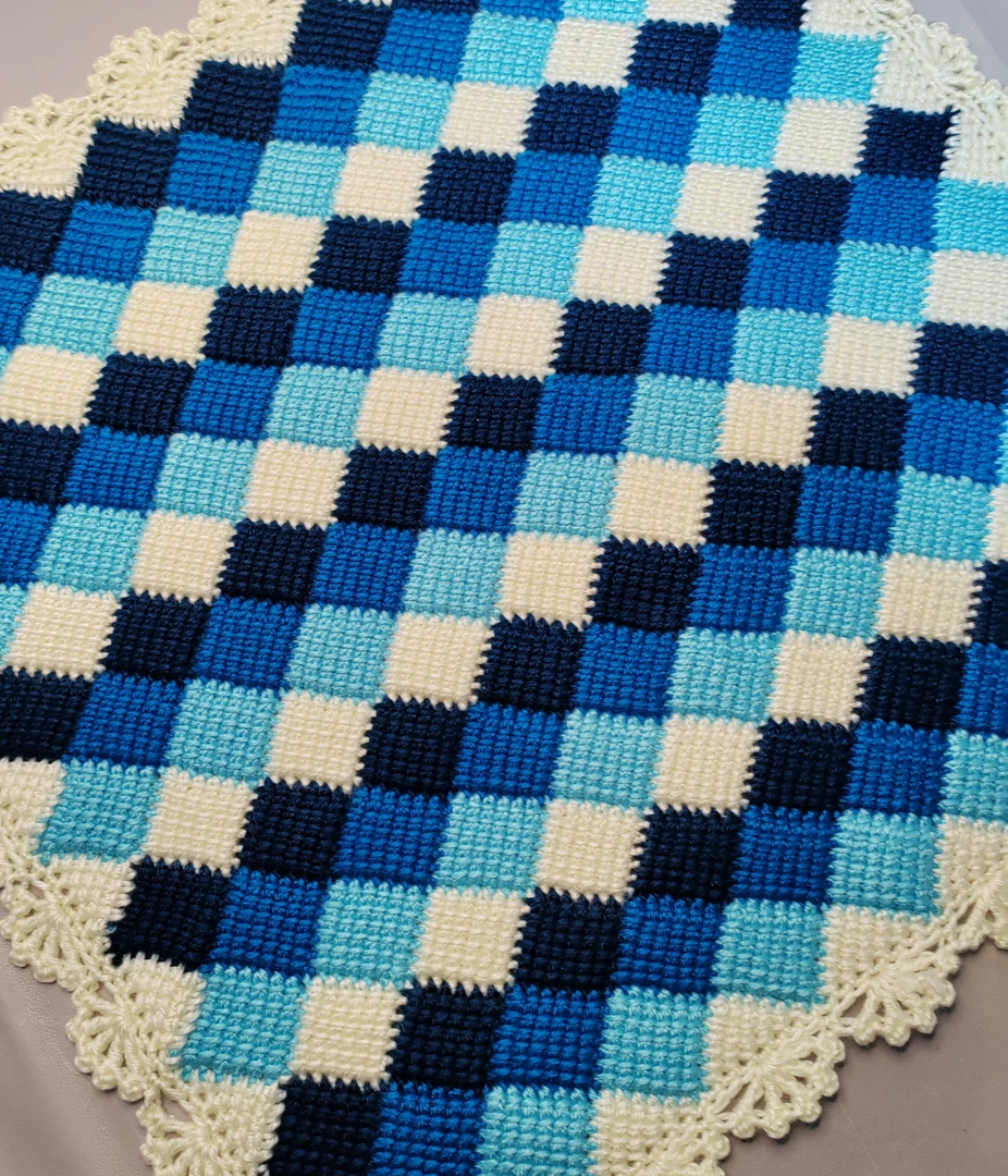 方块材料包（不是成品，需要自己钩织）12团线