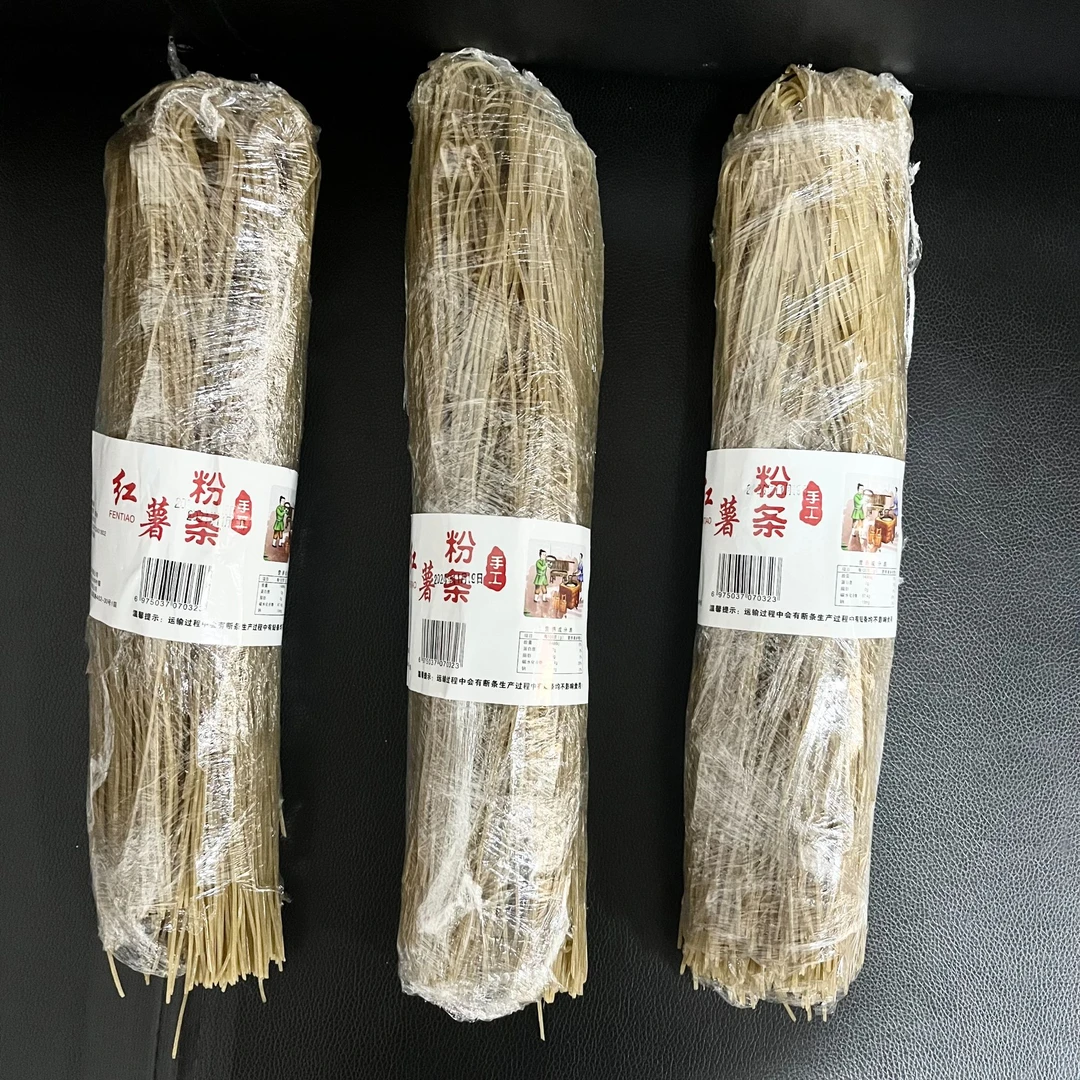山姐良品临沂纯手工地瓜粉条无添加纯红薯粉条耐熬制粉条500g