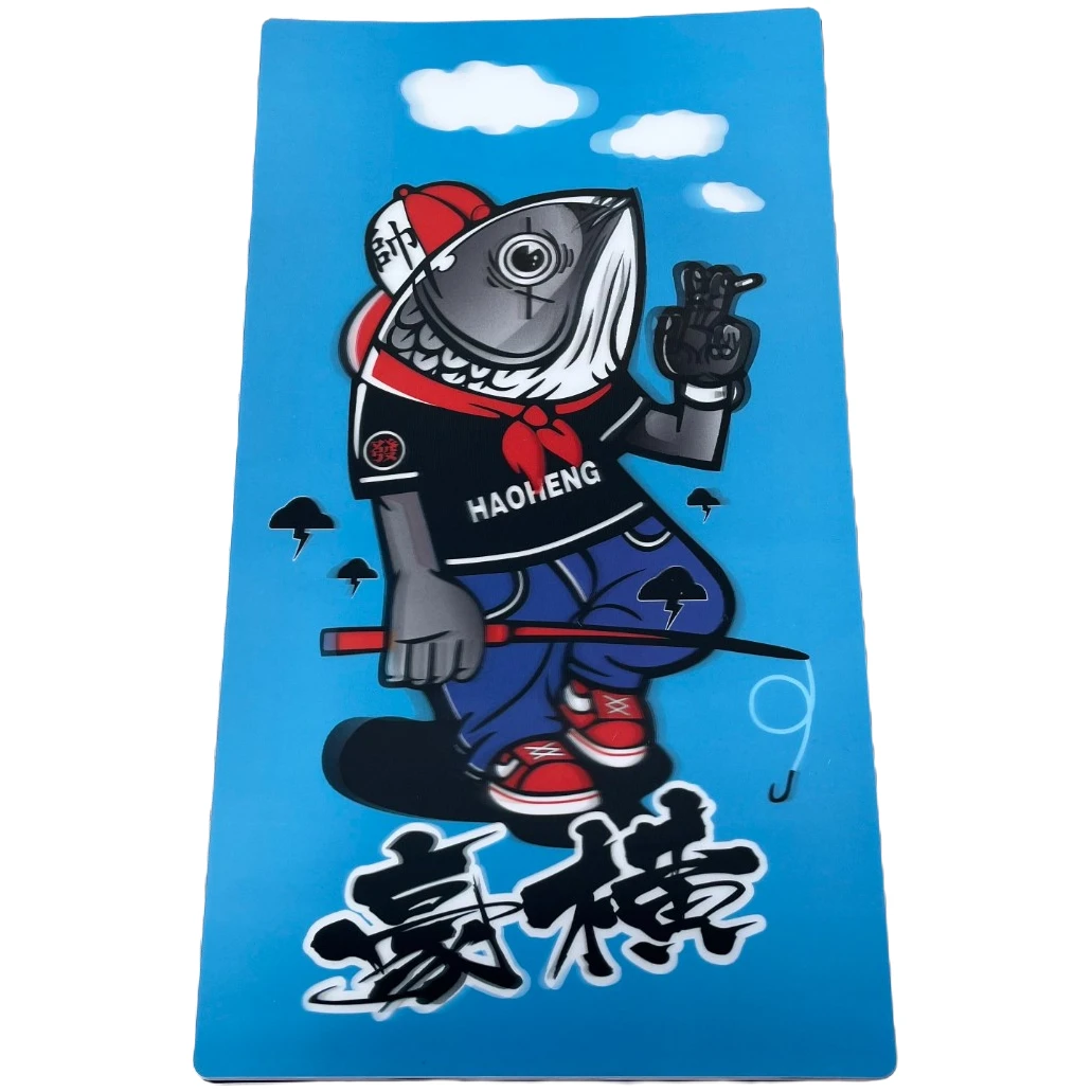 钓箱贴纸3D立体贴纸钓箱贴纸51cm*28.5cm28-32升钓箱通用可裁剪