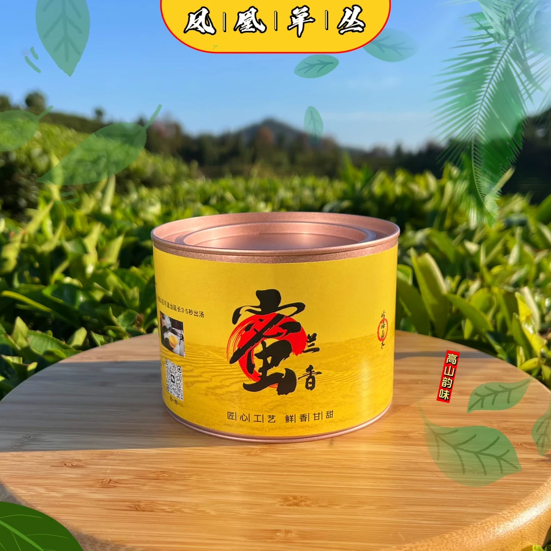 速正宗凤凰山原产天然凤凰单丛茶手工采摘滋味浓香甘甜单枞小罐装