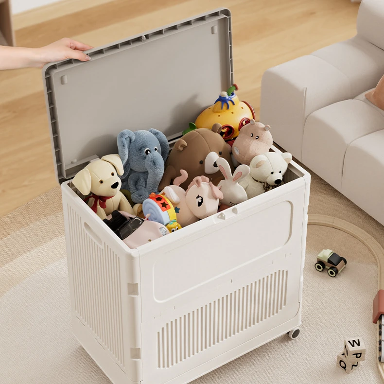 家用大容量衣服玩具收纳箱 健身瑜伽垫收纳筐 儿童零食玩具收纳箱
