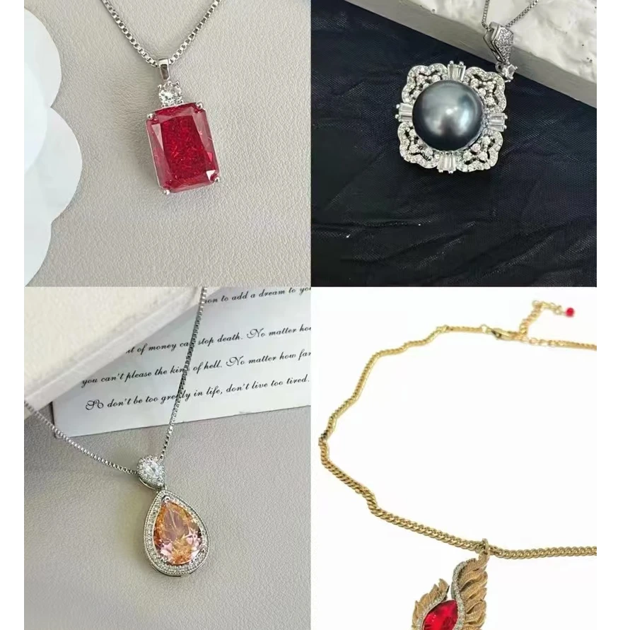 铜合金项链 毒饰高定     轻奢精致裙裙首饰合集2号