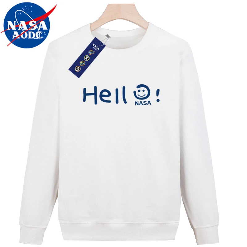 潮牌NAS春秋季男士卫衣休闲运动宽松长袖T恤打底衫大码印花上衣服