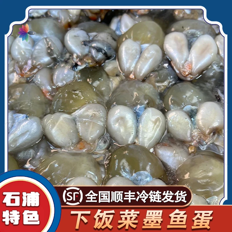 宁波石浦带膏小咸墨鱼蛋适合下饭咸咸的250g/盒