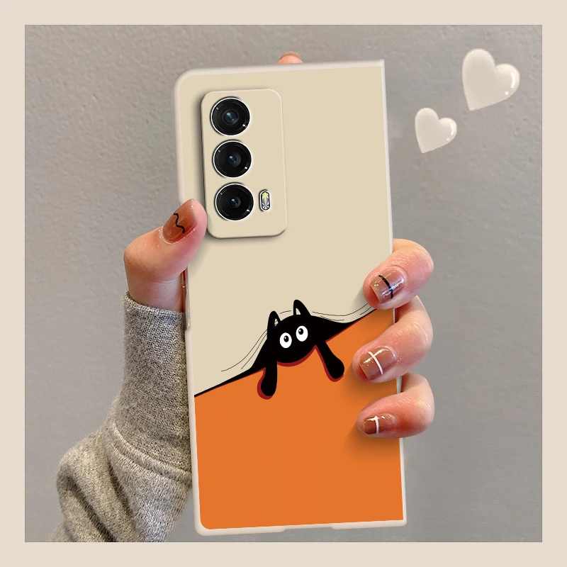 荣耀MagicVs2手机壳男女新款v2卡通煤球至臻版折叠屏防摔保护套