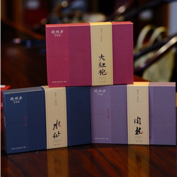 【悦系列,特级】非遗传承人王顺明武夷岩茶正岩品鉴定制小礼盒3泡