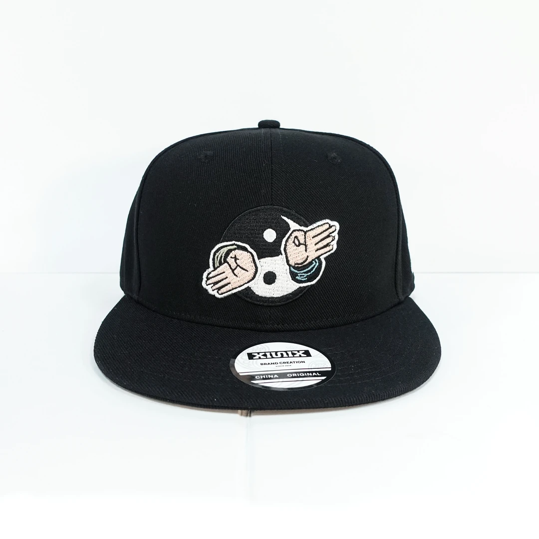 XIUNIX限定款国潮太极黑白帽户外洋气帽子骑行卡通礼牛仔品牌潮牌