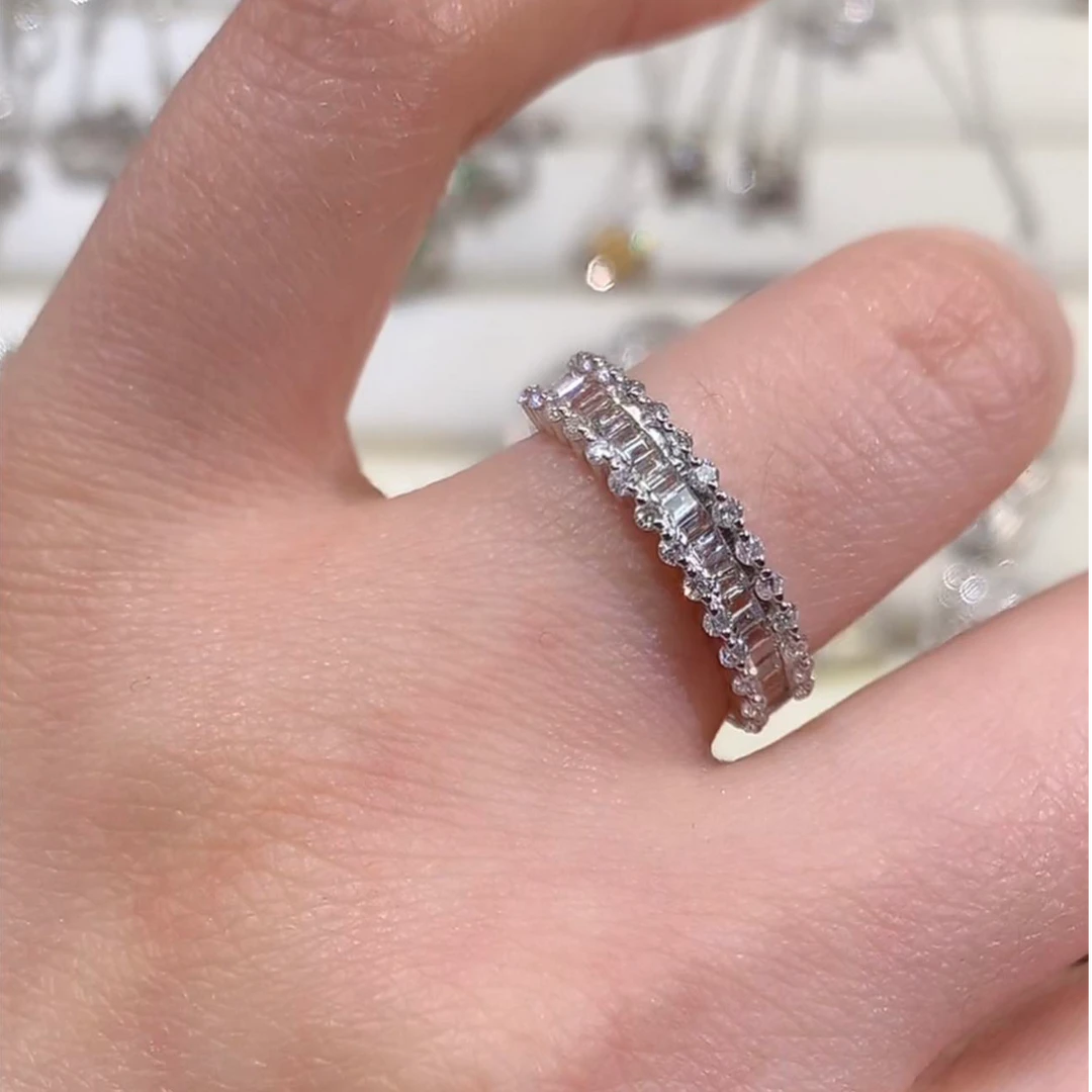 【特惠价】钻石戒指-18K金镶嵌-WE85|BZS1