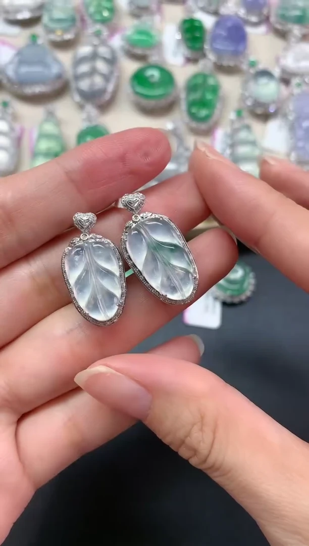 【闪购商品】翡翠颈饰18K金镶嵌A194|多样性发其一5800
