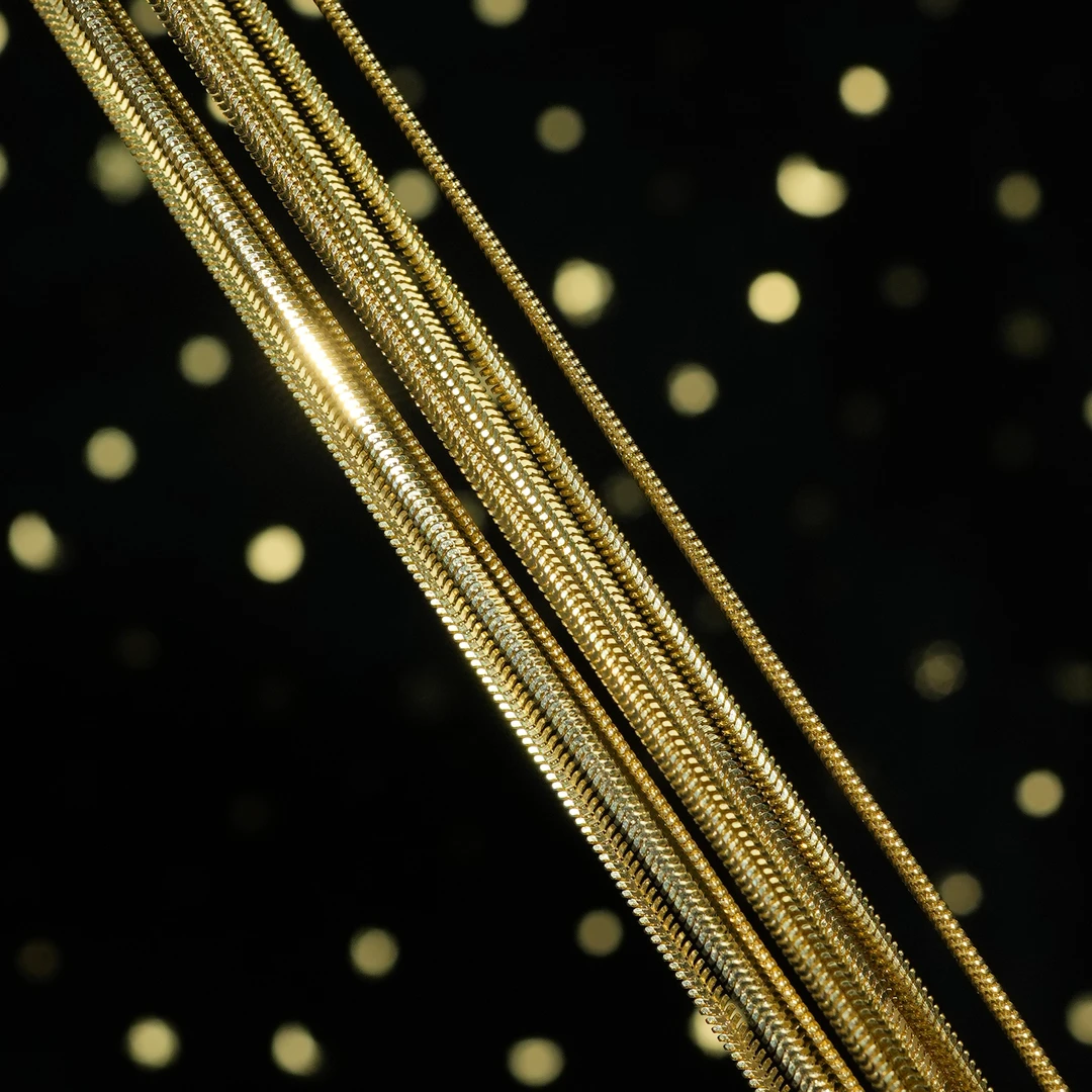 蛇骨链18K金-宽度2.0-FF121 |BKJ2