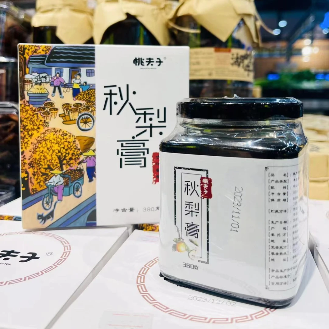 桃夫子 秋梨膏24.8/瓶（380克）